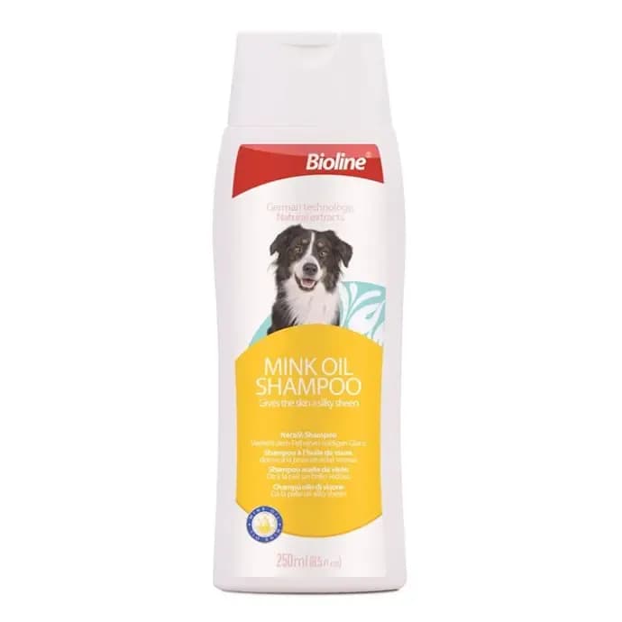 Bioline Mink Oil Dog Shampoo- 250 ml - image 1