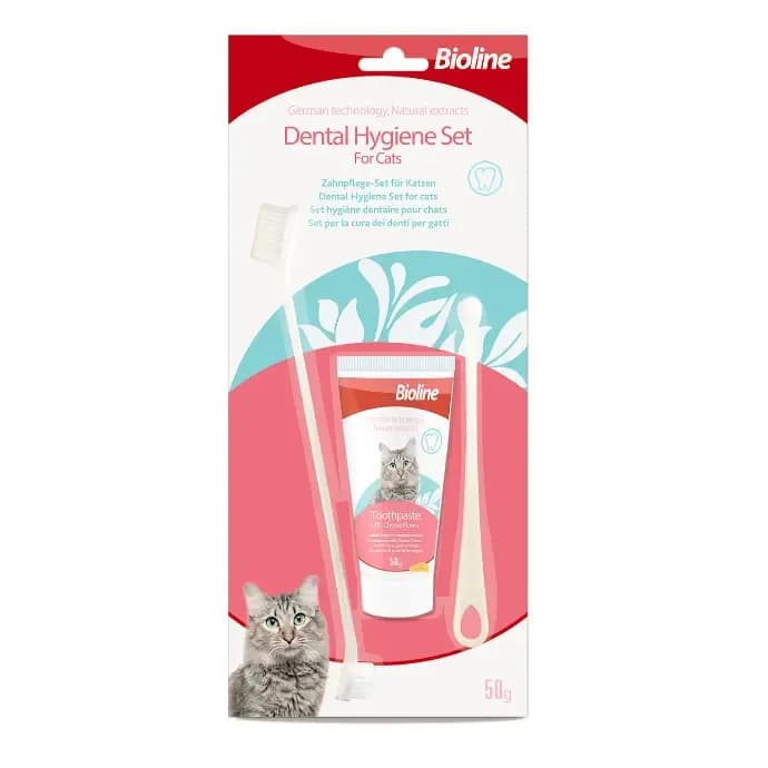 Bioline Dental Hygiene Set For Cats - image 1
