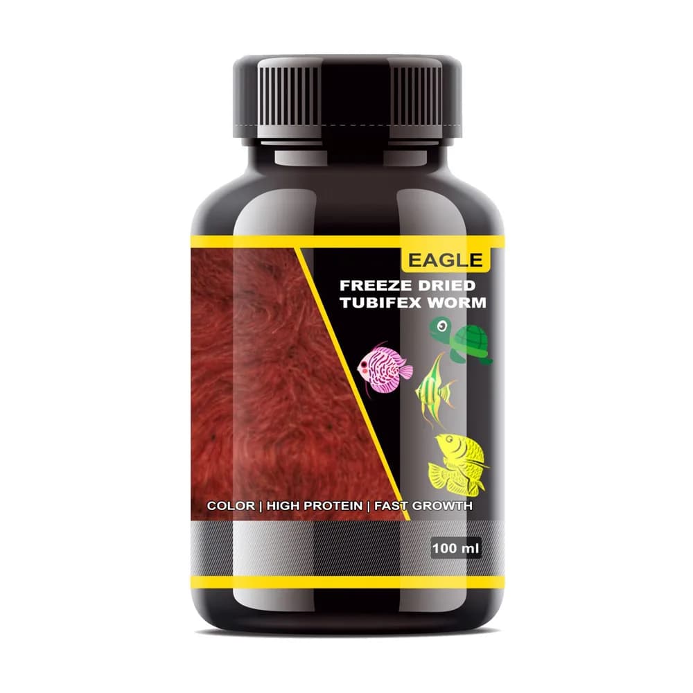 EAGLE FREEZE DRIED TUBIFEX WORM - image 1